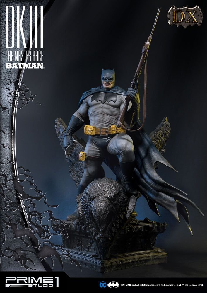 Dark knight iii the master race statue 1/3 batman deluxe ver. 102 cm