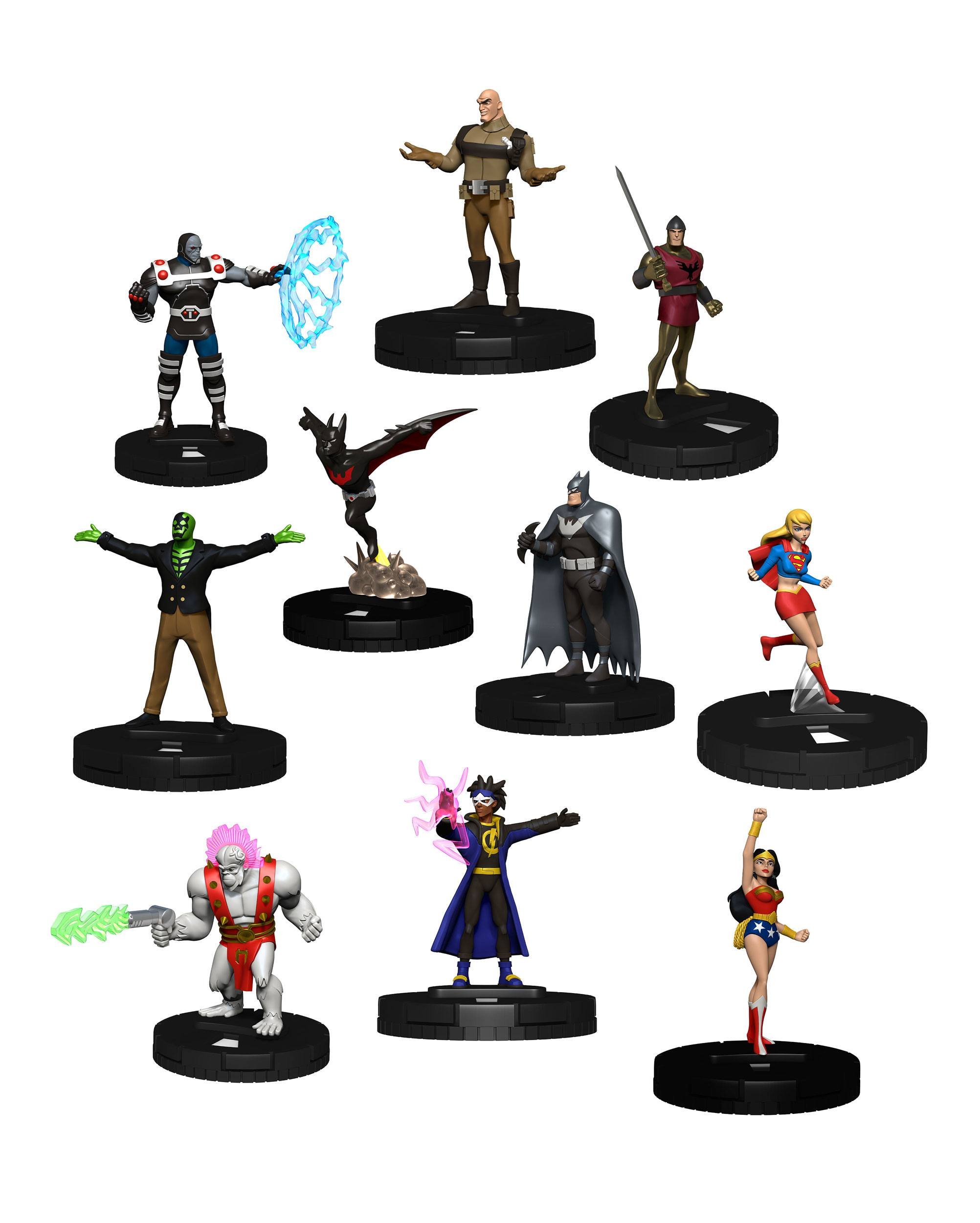 Dc heroclix: justice league unlimited booster brick (10)